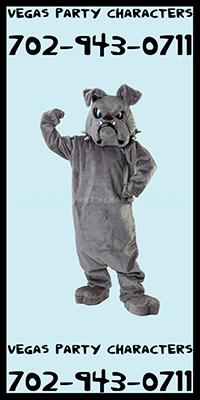 Bulldog Mascot Character Costume