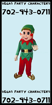 Elf Mascot Character Costume