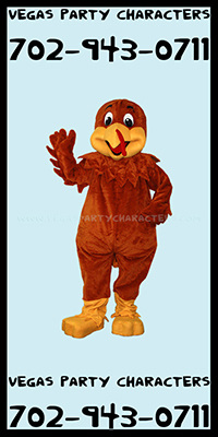 Turkey Mascot Character Costume